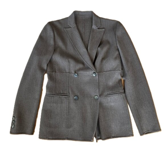 Gucci, Double Breasted Italian Wool Tailored Blazer Jacket - Picture 2 of 16